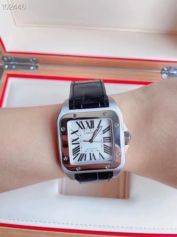Cartier Santos Series W20073X8 Large Model 51.1 x 41.3 mm Automatic-4