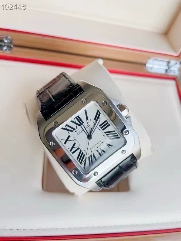 Cartier Santos Series W20073X8 Large Model 51.1 x 41.3 mm Automatic